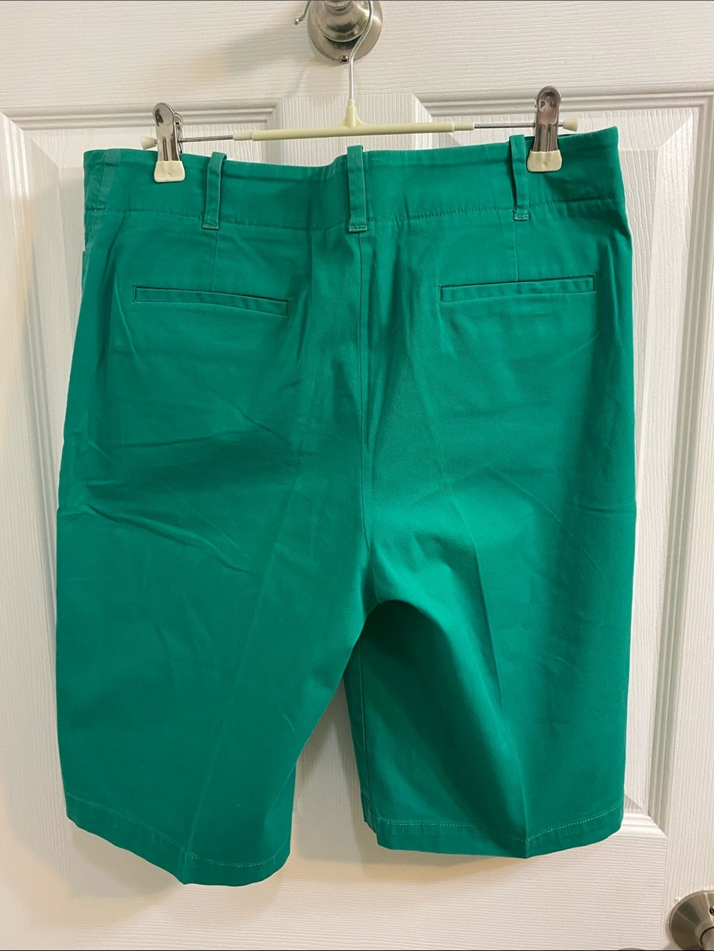 Talbots Green 11” Perfect Short Women’s Size 10 Summer Business Casual Classic - Picture 3 of 6